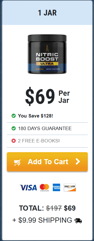 Nitric Boost Ultra Price Plan